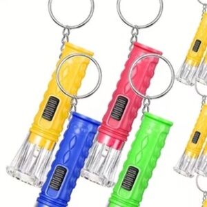 Buy Now * Mini LED Flashlight KeyChains Set of 12